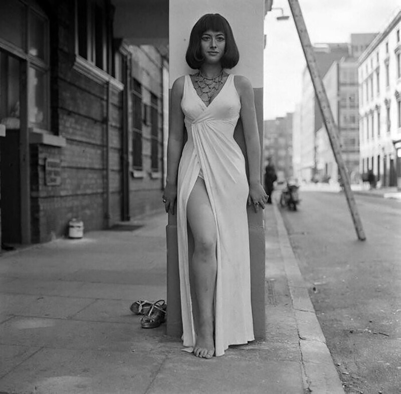 Хелен Миррен в образе Клеопатры, Лондон, 1965 год
