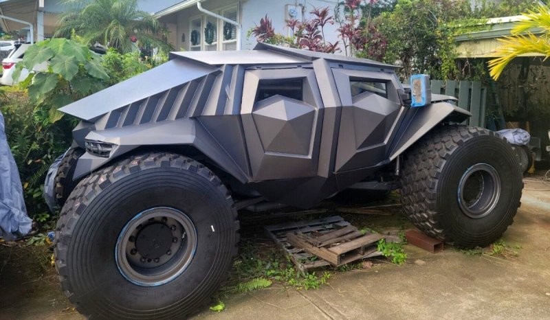 Razorbak: самодельный автомобиль, построенный на Гавайях, более странный, чем Tesla Cybertruck