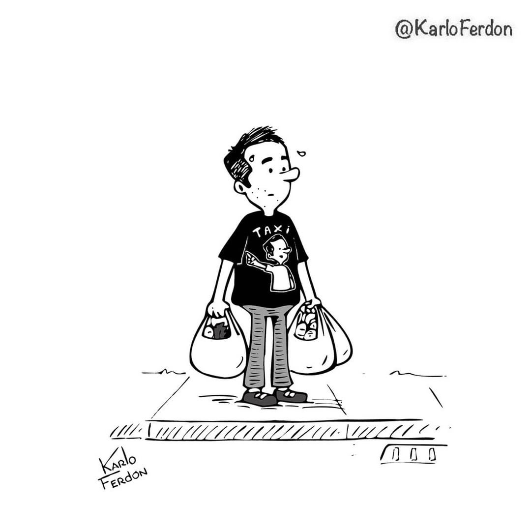 17 забавных чёрно-белых иллюстраций от чилийского карикатуриста, которые умеет видеть необычное в обычном
