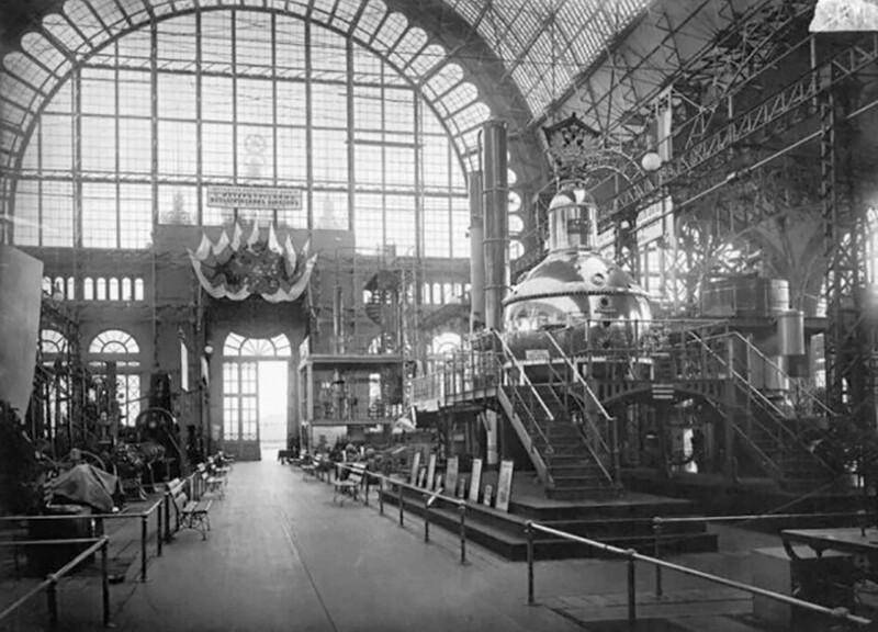 Машинный отдел Всероссийской художественно-промышленной выставки. 1896 год