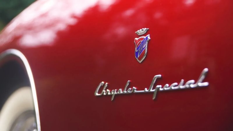 Редкое купе Chrysler Special 1953 года выпуска от Ghia