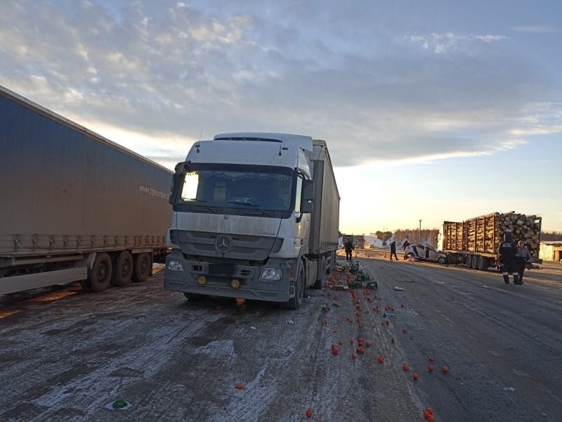 Авария дня. Три человека погибли в массовом ДТП в Башкирии