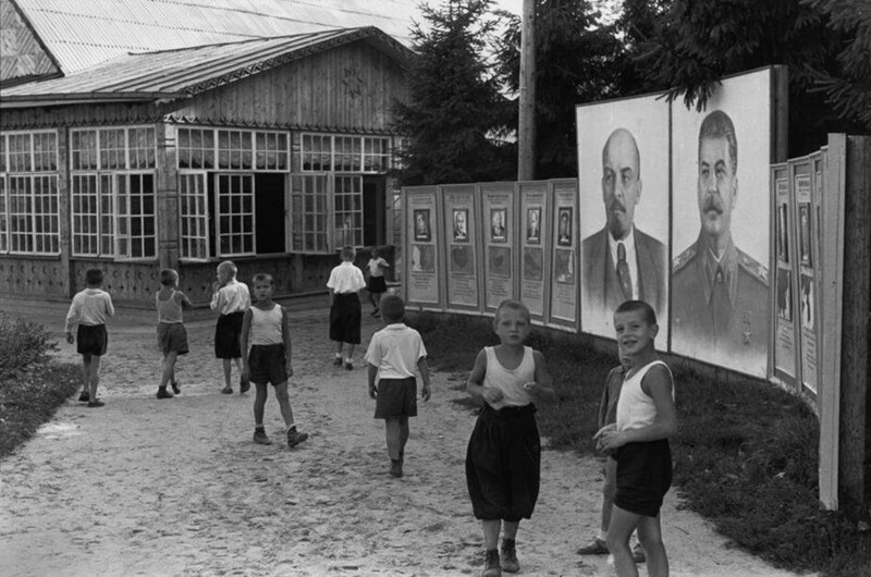 Пионерский лагерь в Подмосковье, 1954 год