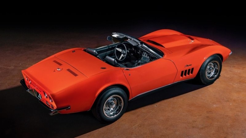  Единственный в своем роде Chevrolet Corvette Stingray ZL-1 Convertible 1969 года: один из самых дорогих "Корветтов" на планете