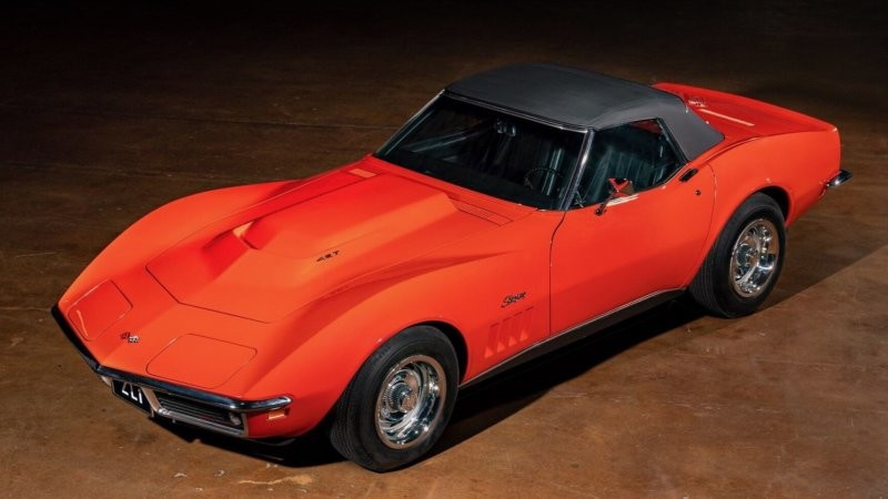  Единственный в своем роде Chevrolet Corvette Stingray ZL-1 Convertible 1969 года: один из самых дорогих "Корветтов" на планете