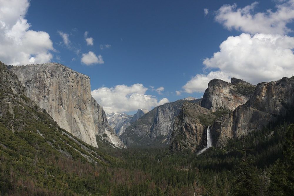 Обычное невероятное. Ансел Адамс фото. Tunnel view point Yosemite.
