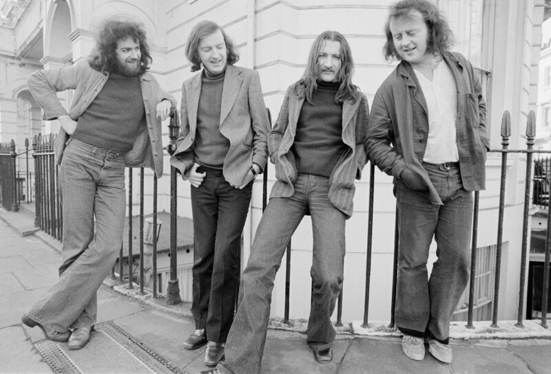 16 января 1973 года. Ирландская фолк-группа Planxty. Фото Michael Putland.