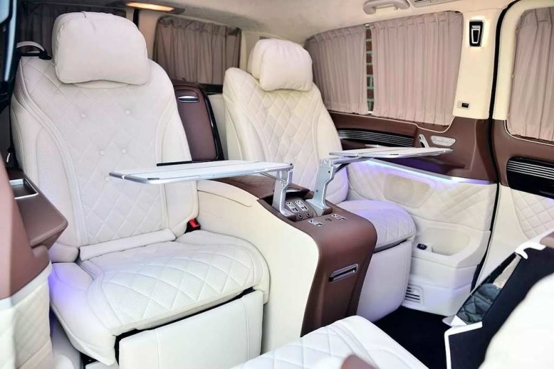 Офис на колёсах Mercedes-Benz Luxury Metris стоит больше, чем настоящий Maybach