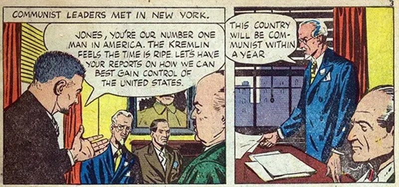 Комикс 1947 года о Красной Угрозе «Будет ли это завтра: Америка при коммунизме!»
