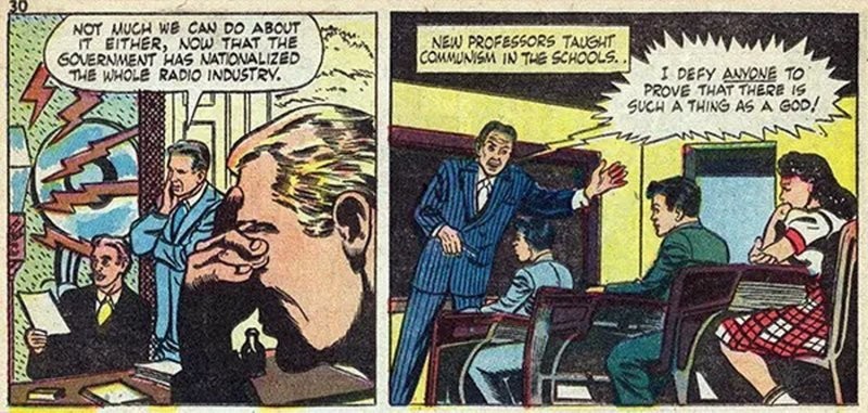 Комикс 1947 года о Красной Угрозе «Будет ли это завтра: Америка при коммунизме!»