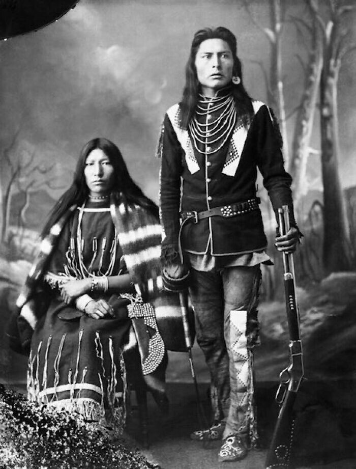 Супруги-индейцы, 1886