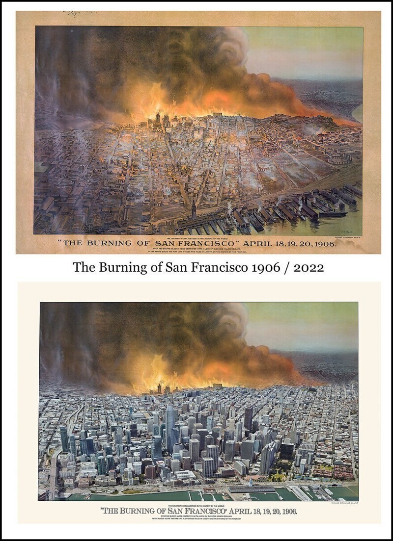 6. Землетрясение и пожар в Сан-Франциско. 1906/2022