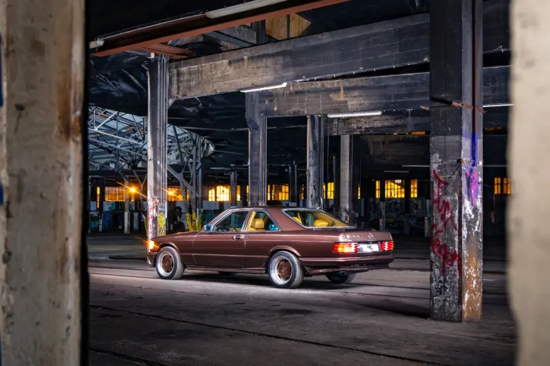 Mercedes-Benz 500SEC «Крылья чайки» от культового тюнинг-ателье SGS Styling Garage