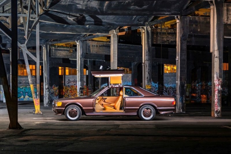 Mercedes-Benz 500SEC «Крылья чайки» от культового тюнинг-ателье SGS Styling Garage