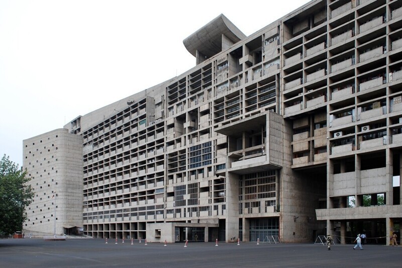 9. Здание Секретариата, Чандигарх, Индия, часть объекта Всемирного наследия ЮНЕСКО