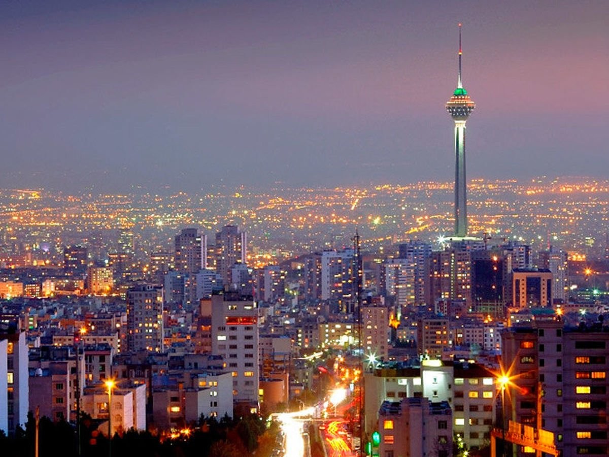 Тегеран. Tehran. Иран. Вечерний Иран. Capital of Иран.