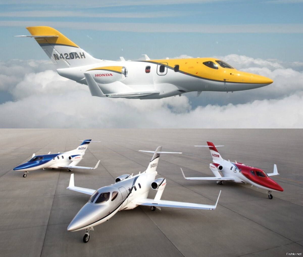 Honda ha 420 HONDAJET внутри