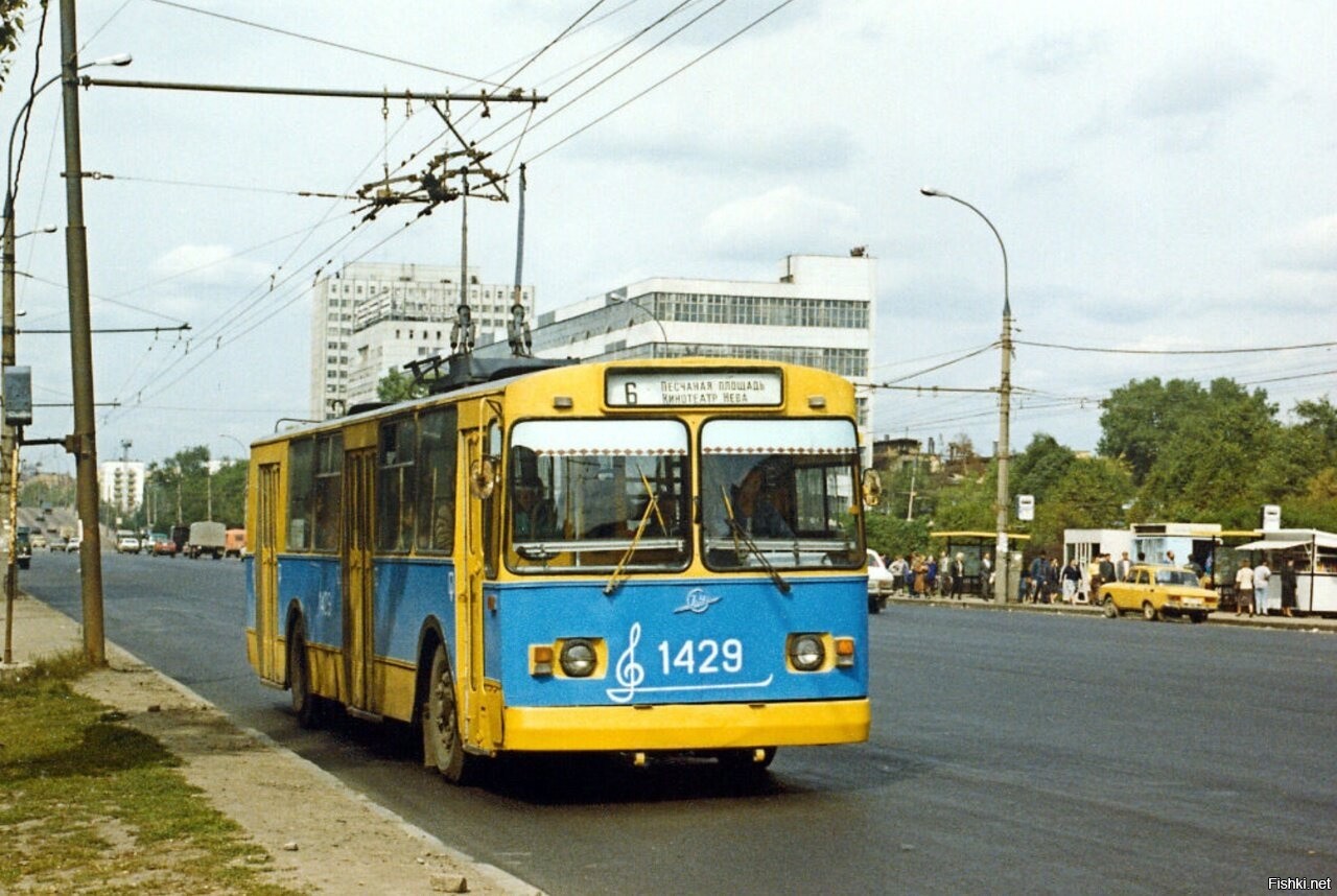 старые троллейбусы в москве