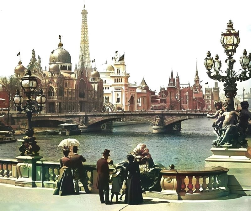 Всемирная выставка 1900 года в Париже. 8-й округ (Элизе), Елисейские поля