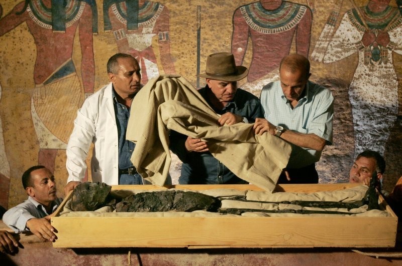 16 февраля 1923 года, сто лет назад, экспедиция Говарда Картера нашла каменный саркофаг фараона Тутанхамона