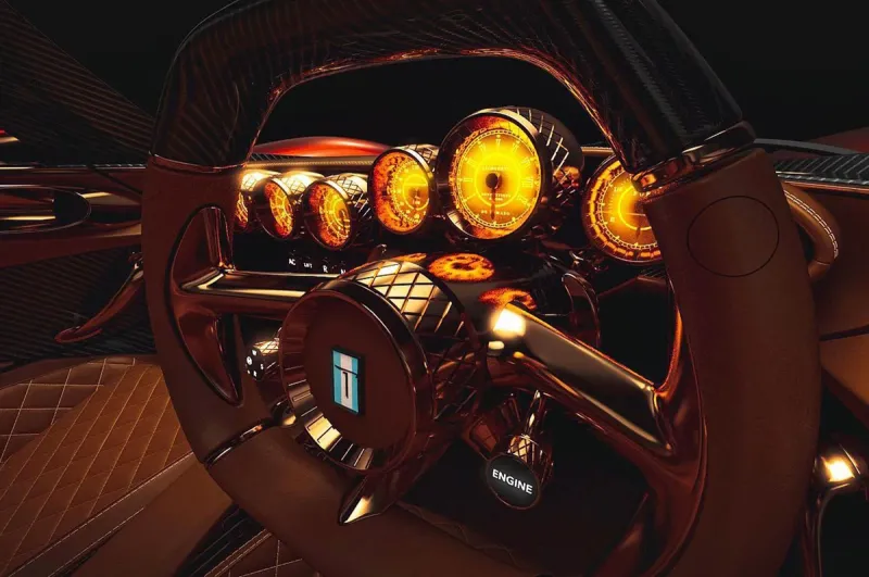 De Tomaso P72 — потрясающий ретро-суперкар с механической коробкой передач