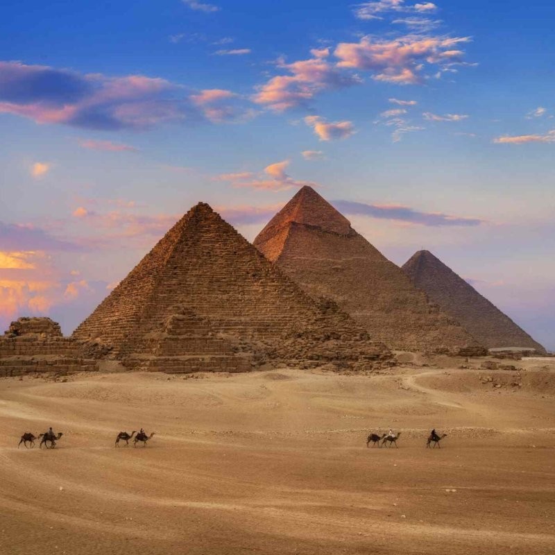 8. Египетские пирамиды