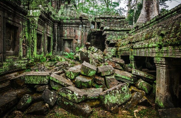 Храмовый комплекс Та-Пром, Ангкор, Камбоджа
