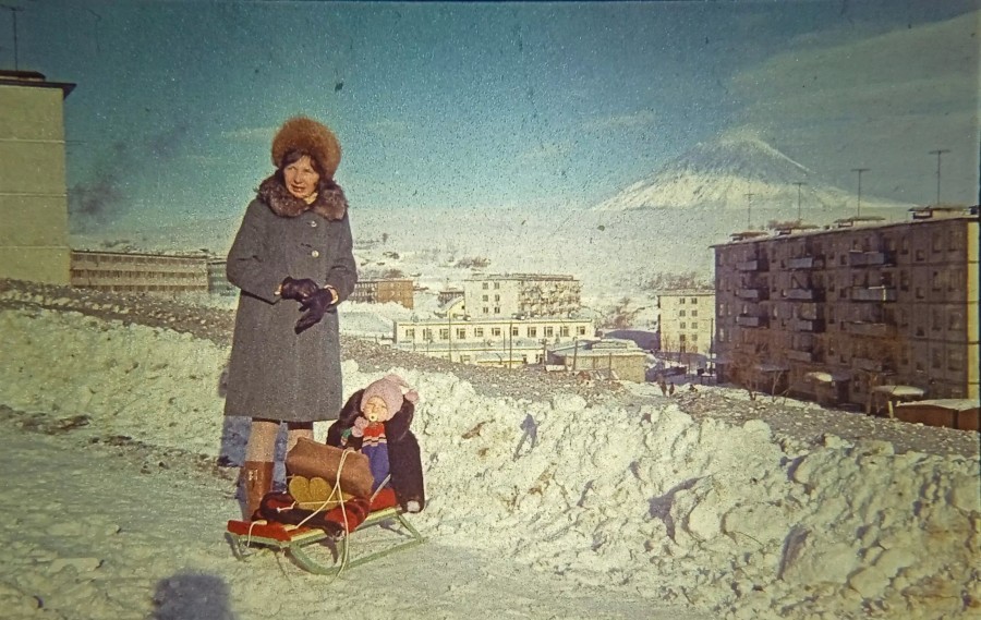 Март 1973 года. Петропавловск-Камчатский. Фото Геннадия Владимировича Кувакина