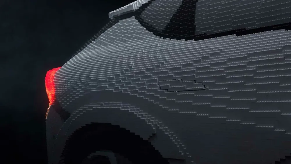 Полноразмерную копию Kia EV6 собрали из кубиков LEGO