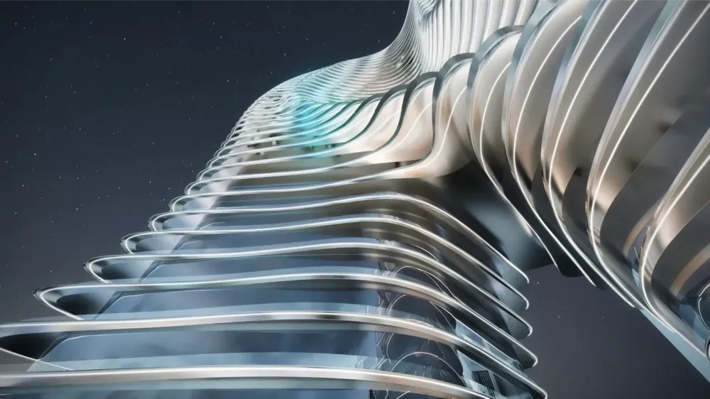 Bugatti построит жилой дом с пляжем и лифтом для машин