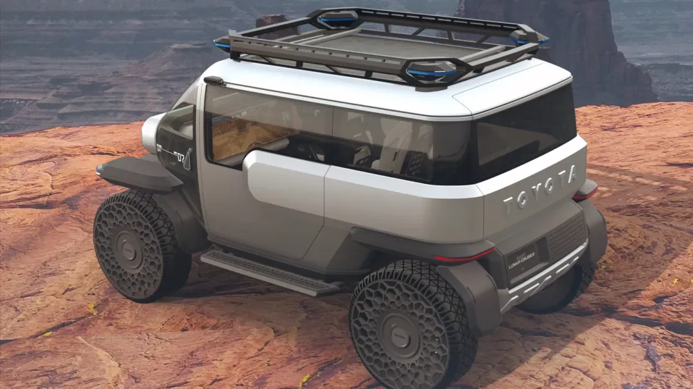 Концепт Toyota Baby Lunar Cruiser для Луны и Марса