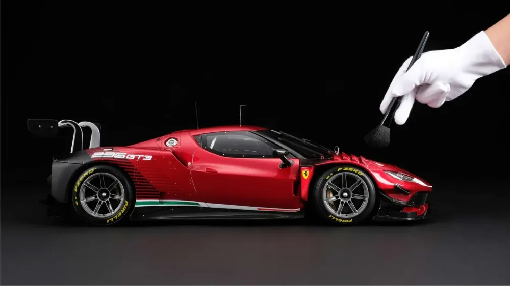 Игрушечную модель Ferrari 296 GT3 оценили как настоящий автомобиль