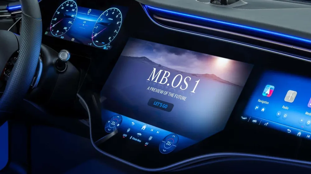 Mercedes-Benz представил новую автомобильную медиасистему с видеоиграми и фильмами