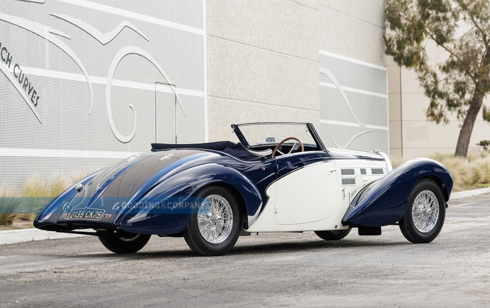 Bugatti Type 57С 1937 года оценили в 3,5 миллиона долларов