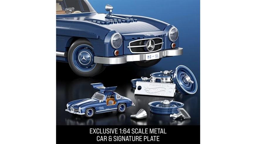 Hot Wheels впервые выпустит сборные машинки по образцу Lego