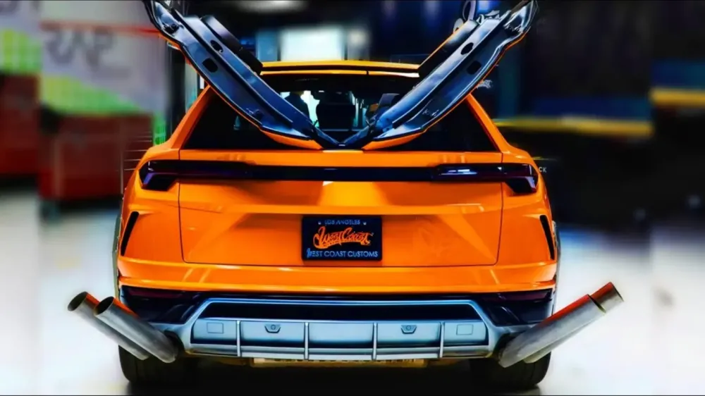Lamborghini Urus лишили дверей по заказу известного рэпера