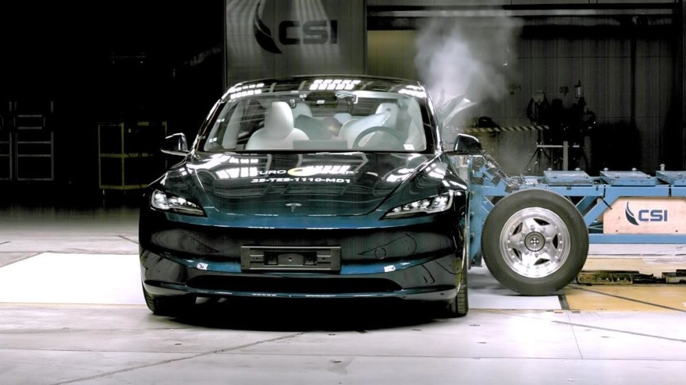 Model 3, Tesla, Авто, Автовсячина, автомир, автомобили, краштест, машина, электромобиль