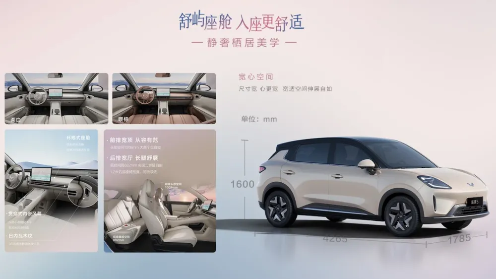 Китайцы выпустили дальнобойную "электричку" Wuling Bingo S дешевле 800 тысяч рублей