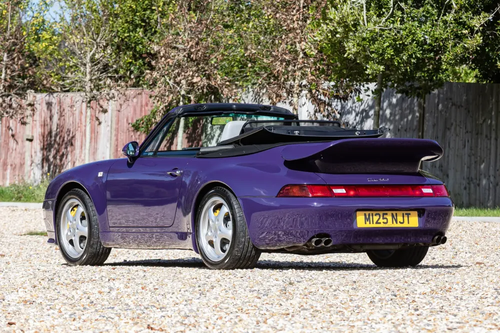 Редчайший кабриолет Porsche 911 Turbo (993) пустят с молотка