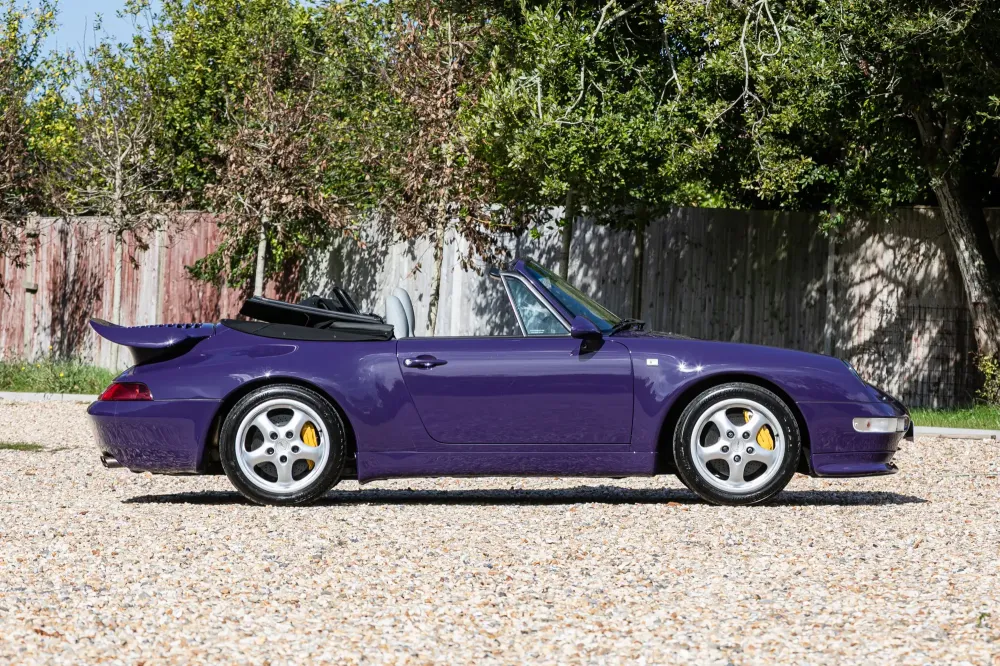 Редчайший кабриолет Porsche 911 Turbo (993) пустят с молотка
