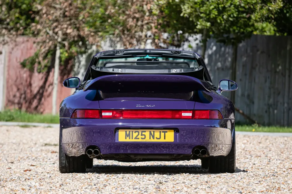 Редчайший кабриолет Porsche 911 Turbo (993) пустят с молотка