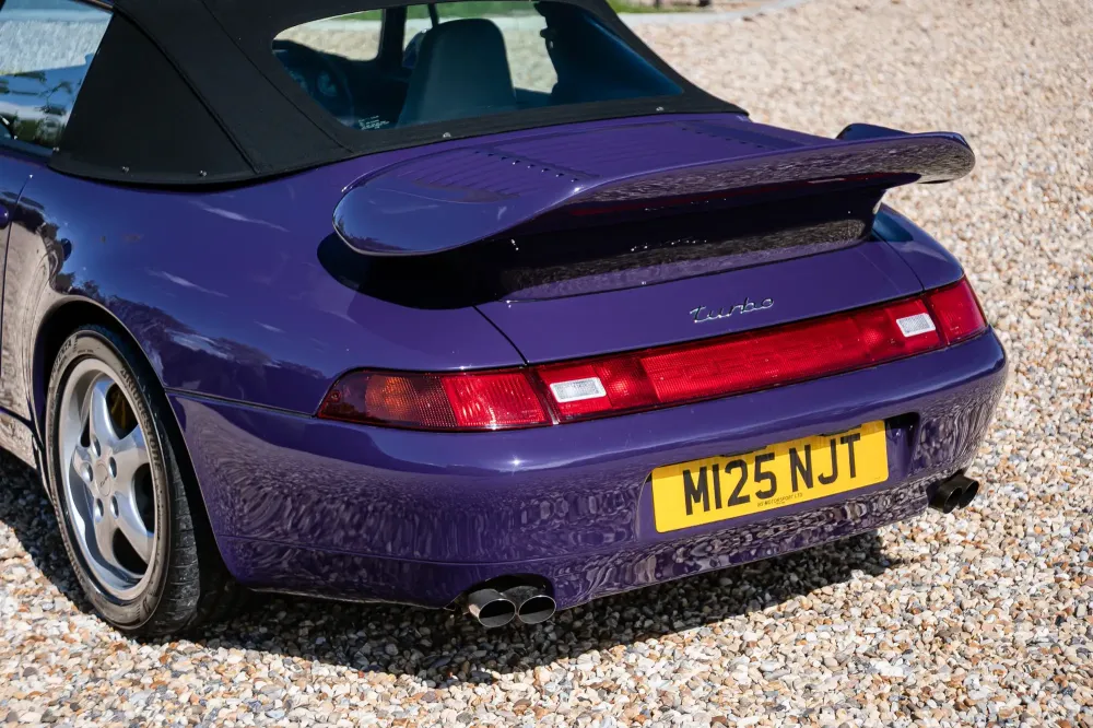 Редчайший кабриолет Porsche 911 Turbo (993) пустят с молотка