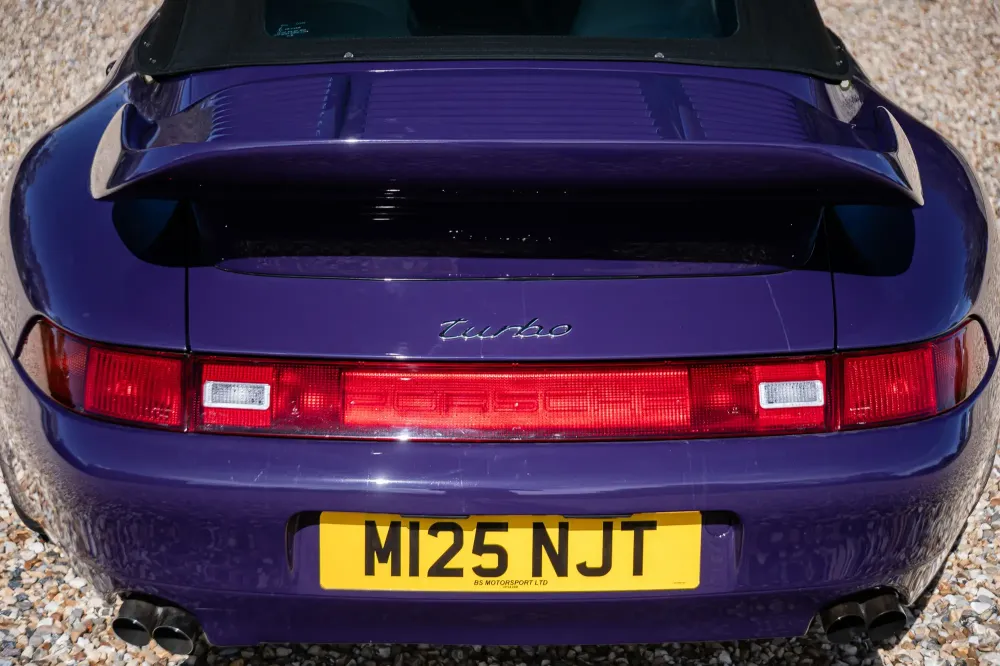 Редчайший кабриолет Porsche 911 Turbo (993) пустят с молотка