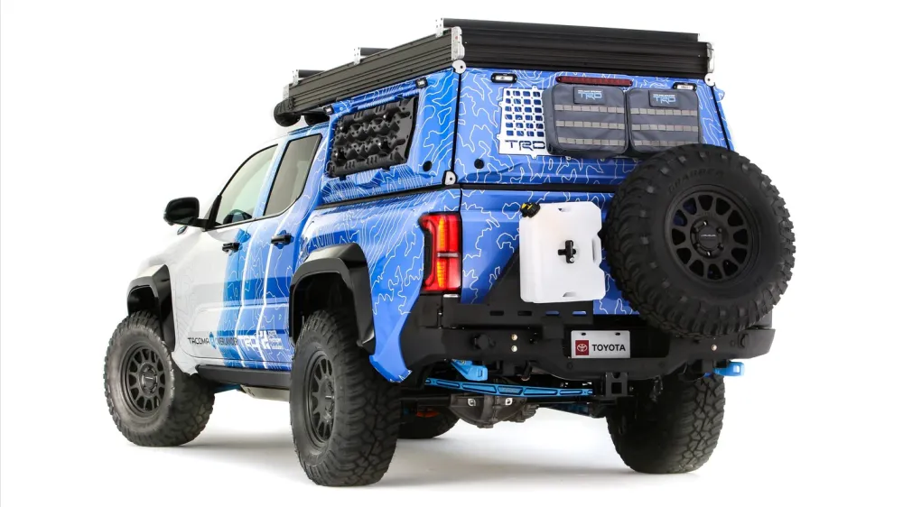 Выхлопом этой 547-сильной Toyota Tacoma можно мыться