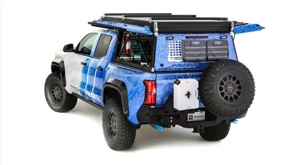 Выхлопом этой 547-сильной Toyota Tacoma можно мыться