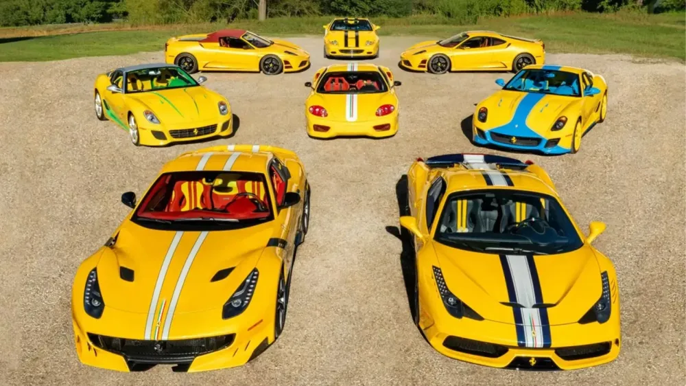 Коллекцию из 46 редких Ferrari пустят с молотка