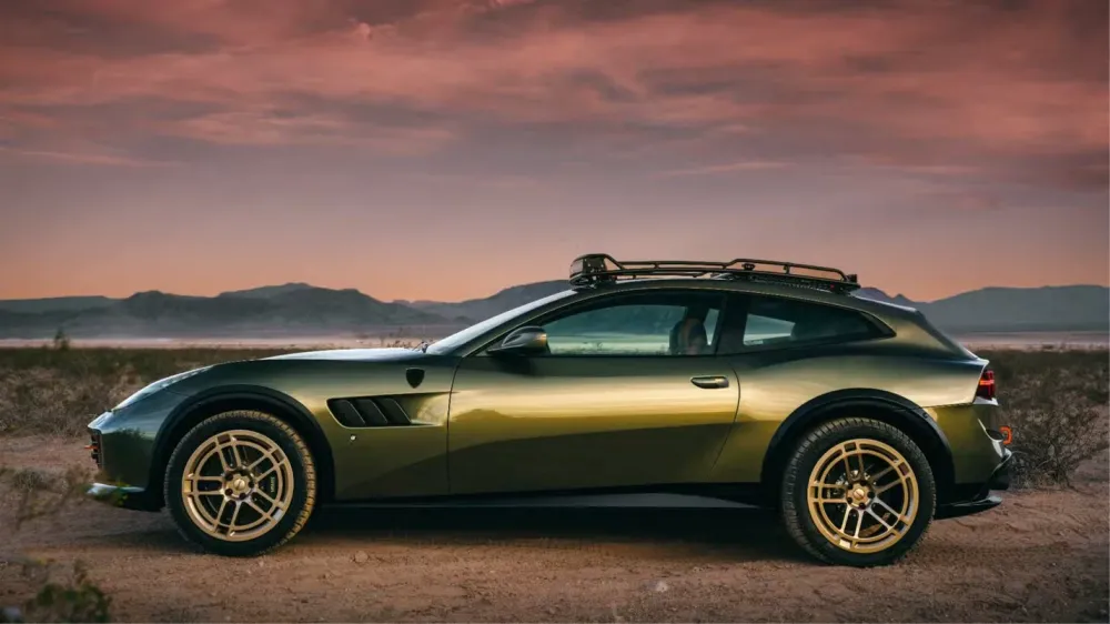 Тюнеры создали внедорожный суперкар Ferrari с клиренсом как у Крузака