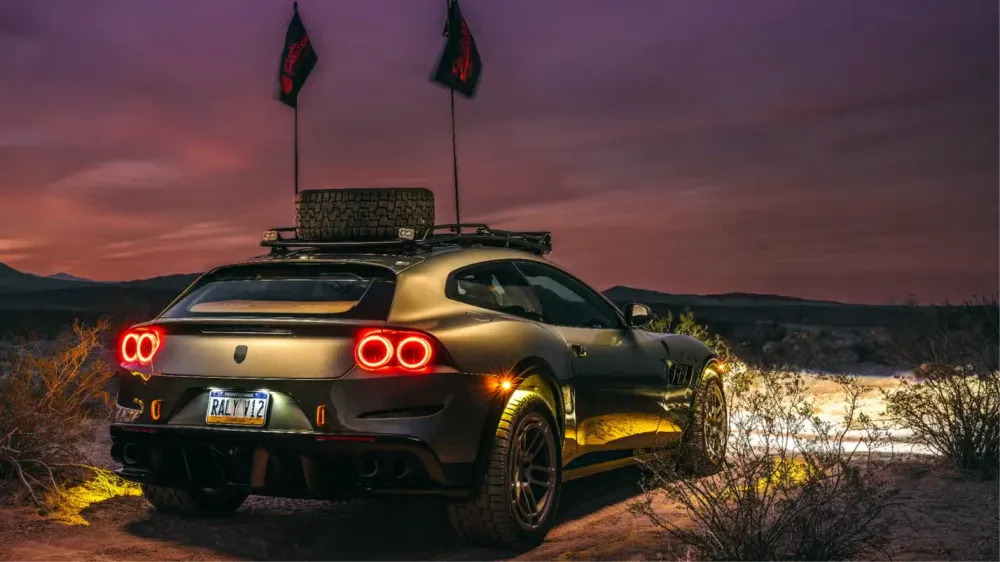 Тюнеры создали внедорожный суперкар Ferrari с клиренсом как у Крузака