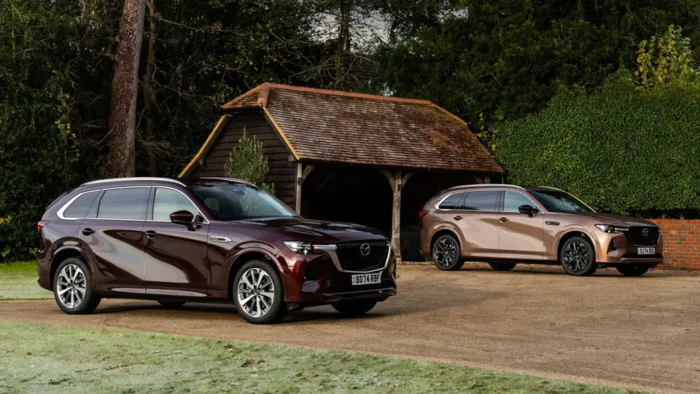 Mazda представила обновлённые кроссоверы Mazda CX-80 и Mazda CX-60