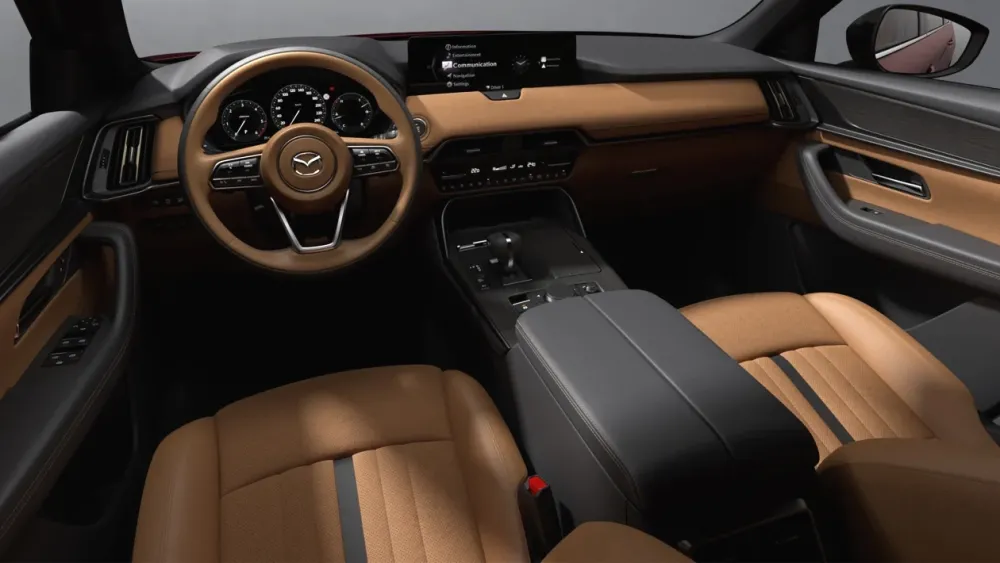 Интерьер Mazda CX-80 2026